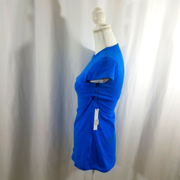 Susana Monaco Blue Top NWT - Picture 11 of 12